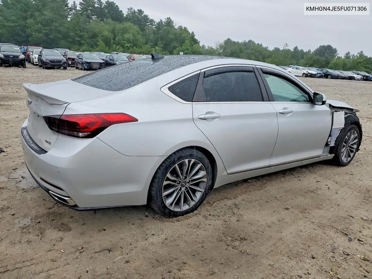 2015 Hyundai Genesis 3.8L VIN: KMHGN4JE5FU071306 Lot: 61582156