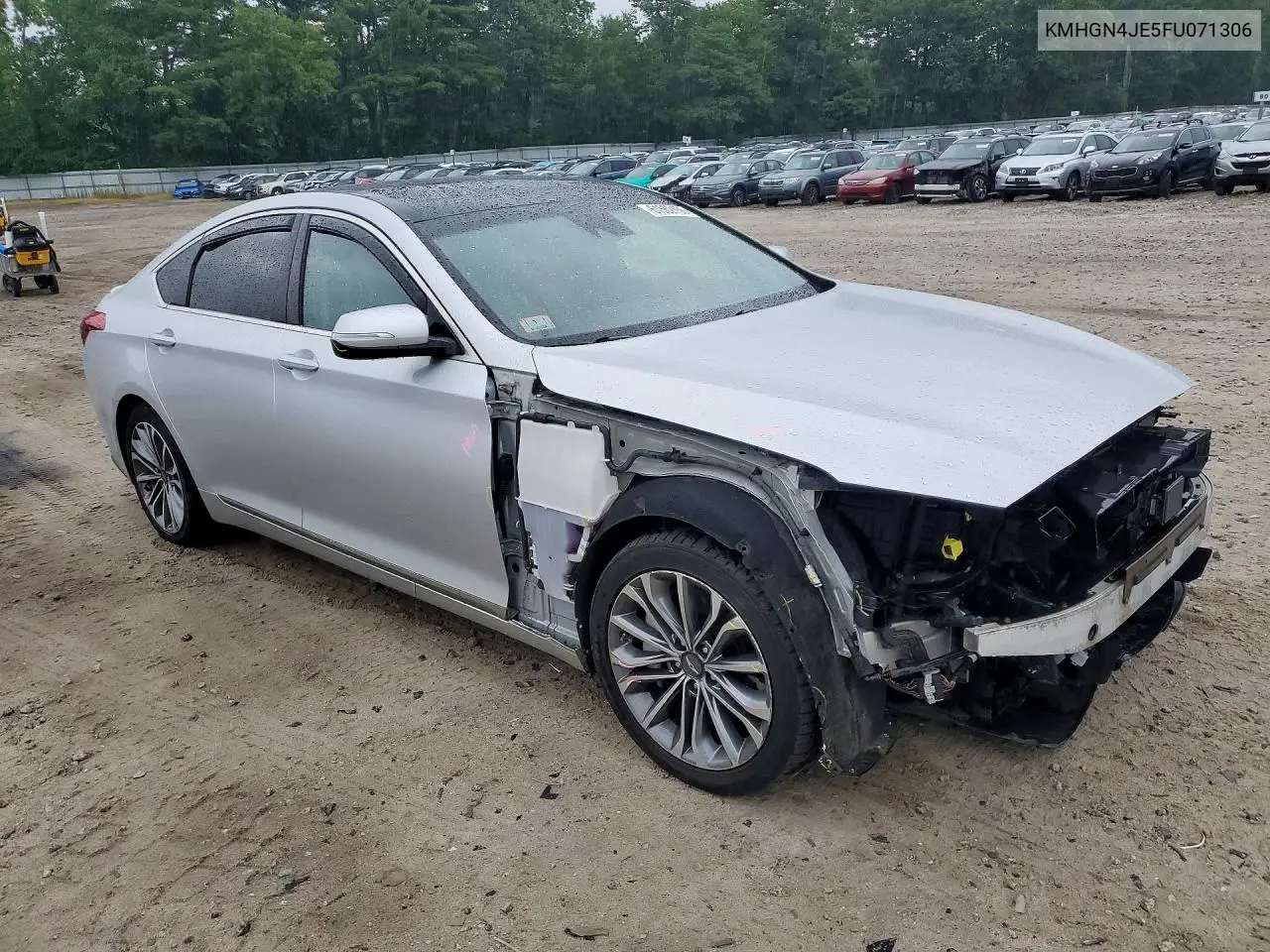 2015 Hyundai Genesis 3.8L VIN: KMHGN4JE5FU071306 Lot: 61582156