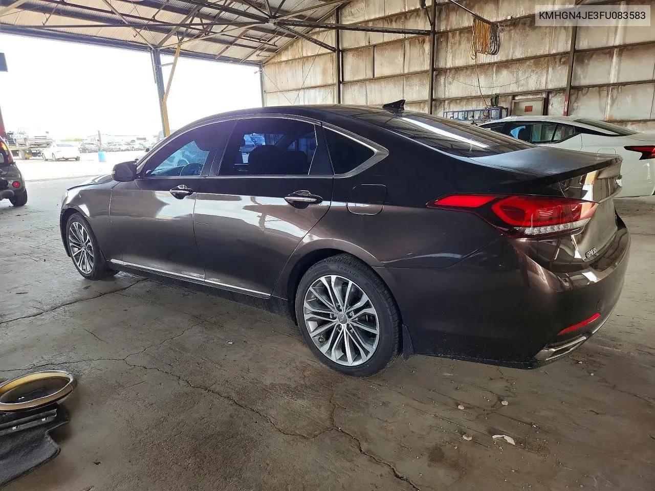 2015 Hyundai Genesis 3.8L VIN: KMHGN4JE3FU083583 Lot: 61894826