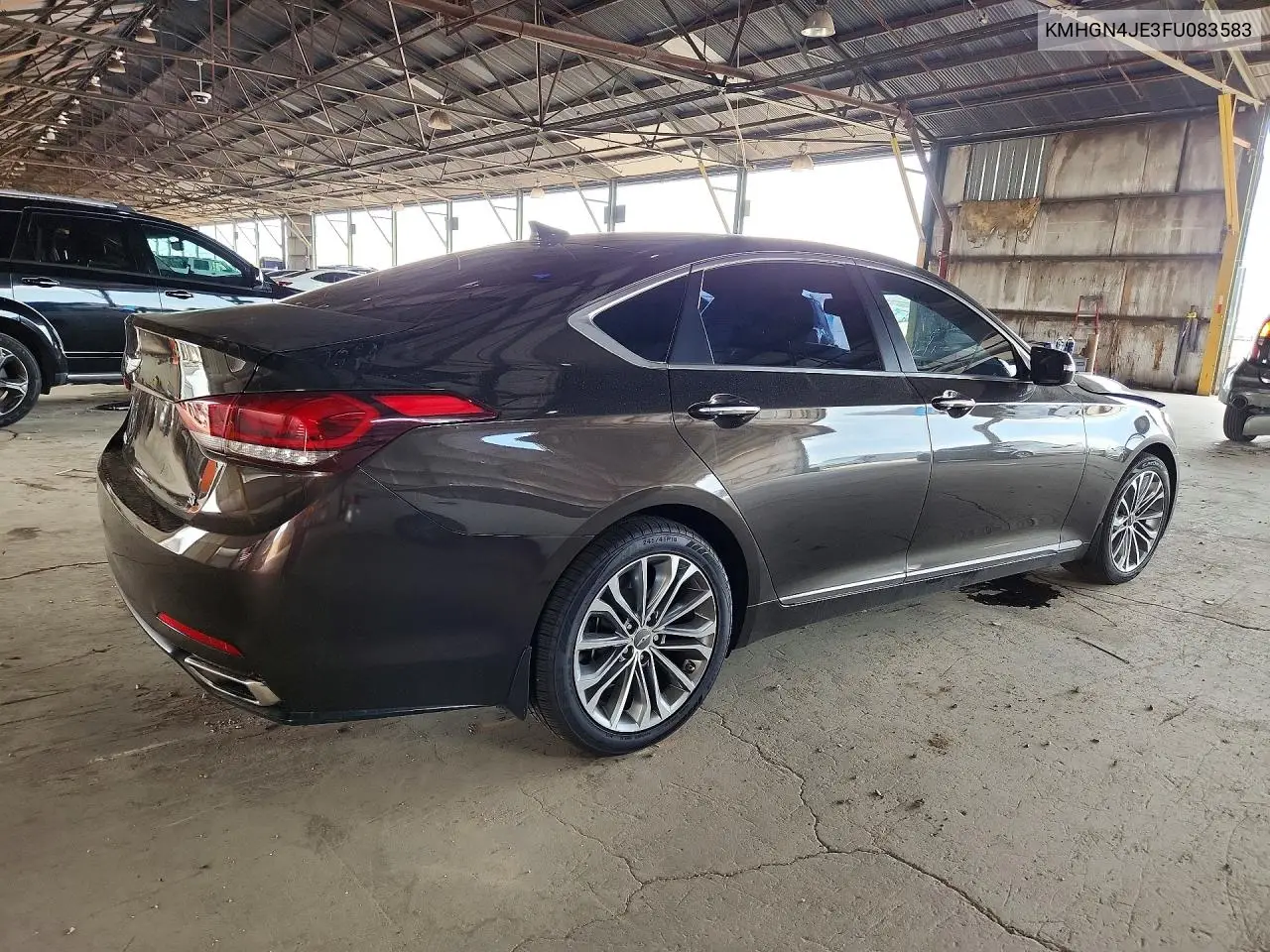2015 Hyundai Genesis 3.8L VIN: KMHGN4JE3FU083583 Lot: 61894826