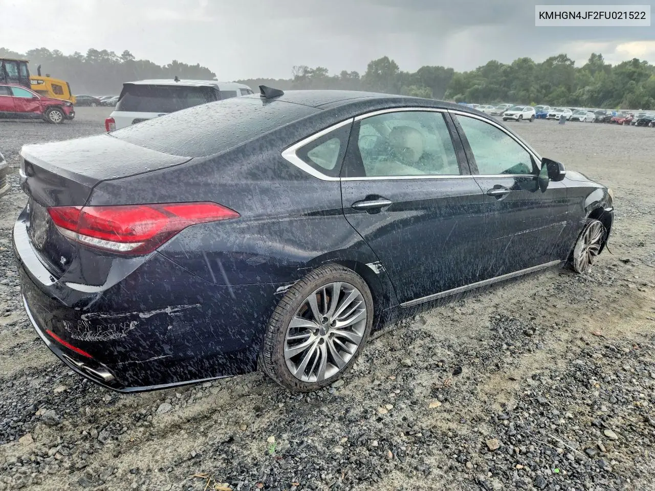 2015 Hyundai Genesis 5.0L VIN: KMHGN4JF2FU021522 Lot: 61898276
