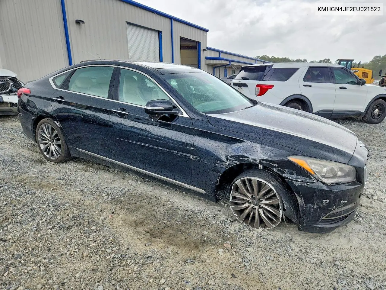 2015 Hyundai Genesis 5.0L VIN: KMHGN4JF2FU021522 Lot: 61898276