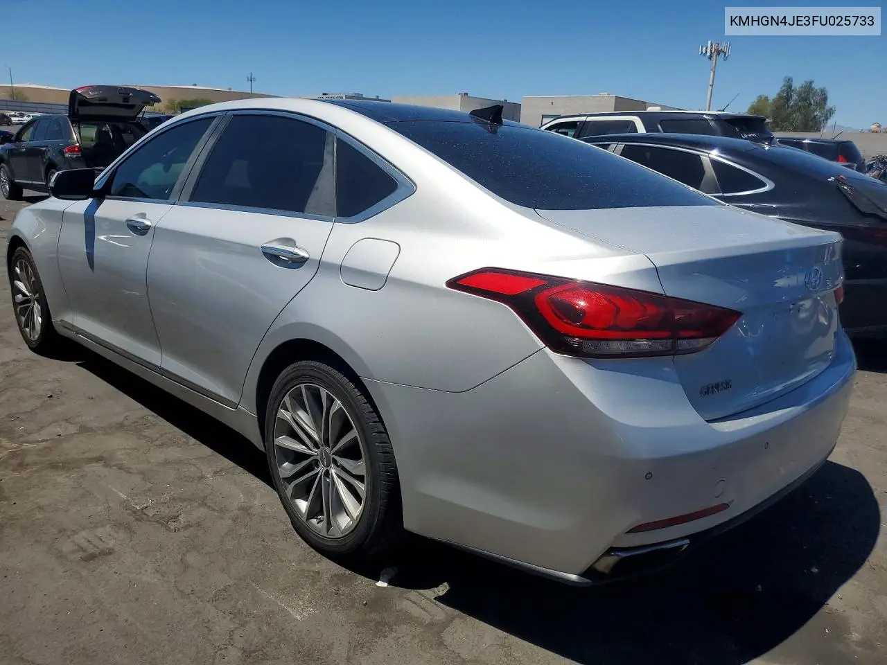 2015 Hyundai Genesis 3.8L VIN: KMHGN4JE3FU025733 Lot: 79134005