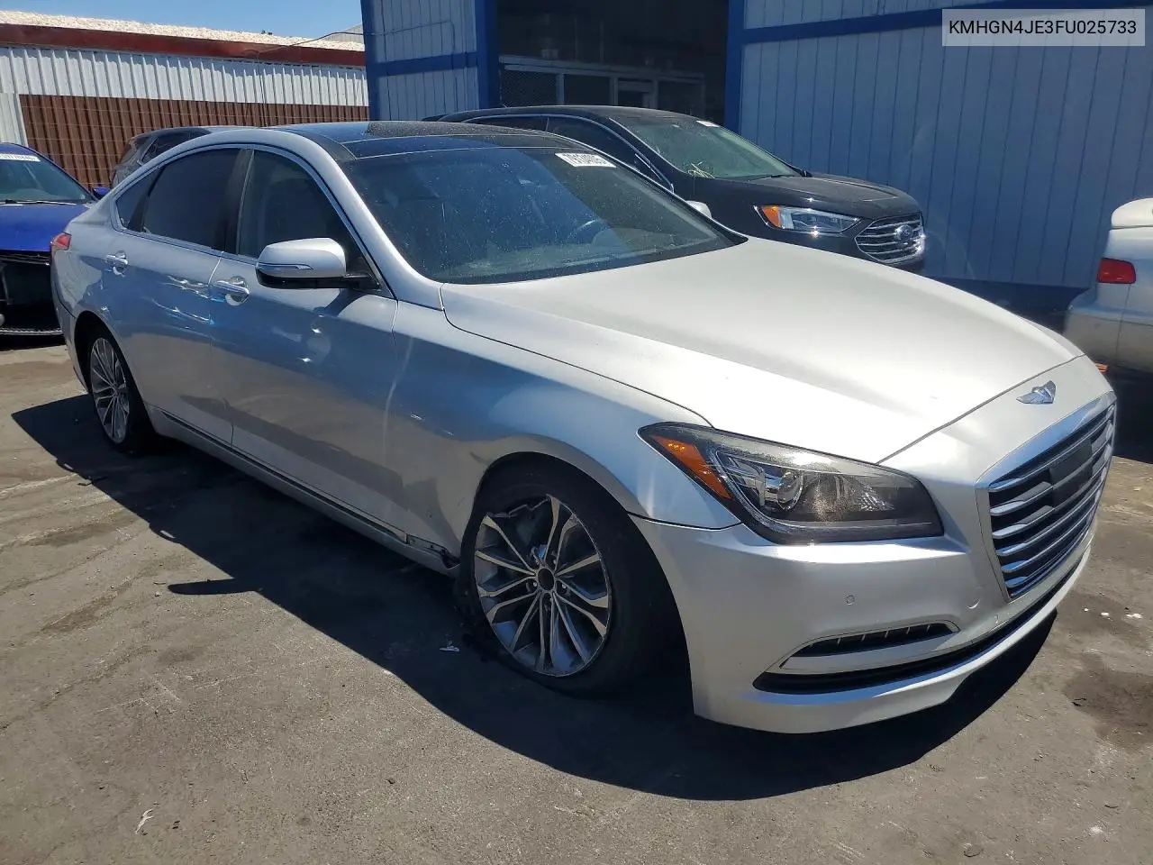 2015 Hyundai Genesis 3.8L VIN: KMHGN4JE3FU025733 Lot: 79134005