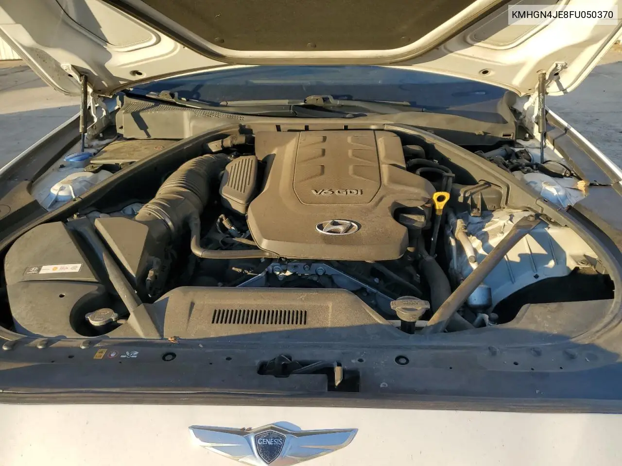 KMHGN4JE8FU050370 2015 Hyundai Genesis 3.8L