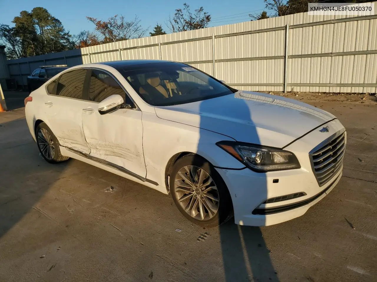 KMHGN4JE8FU050370 2015 Hyundai Genesis 3.8L