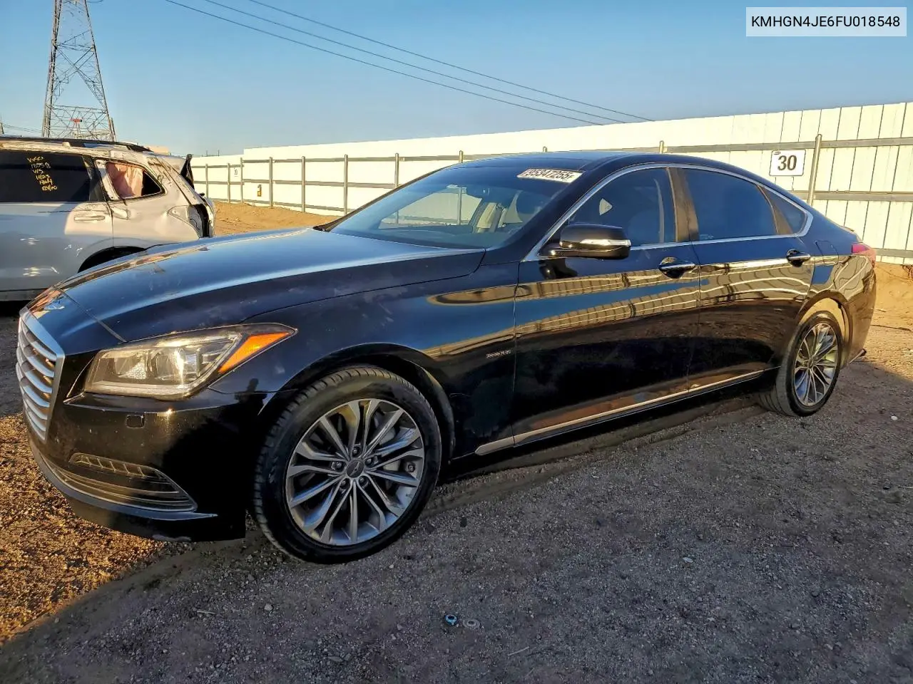 KMHGN4JE6FU018548 2015 Hyundai Genesis 3.8L