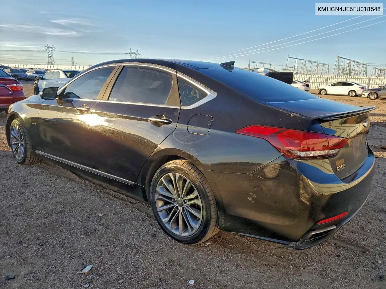 KMHGN4JE6FU018548 2015 Hyundai Genesis 3.8L