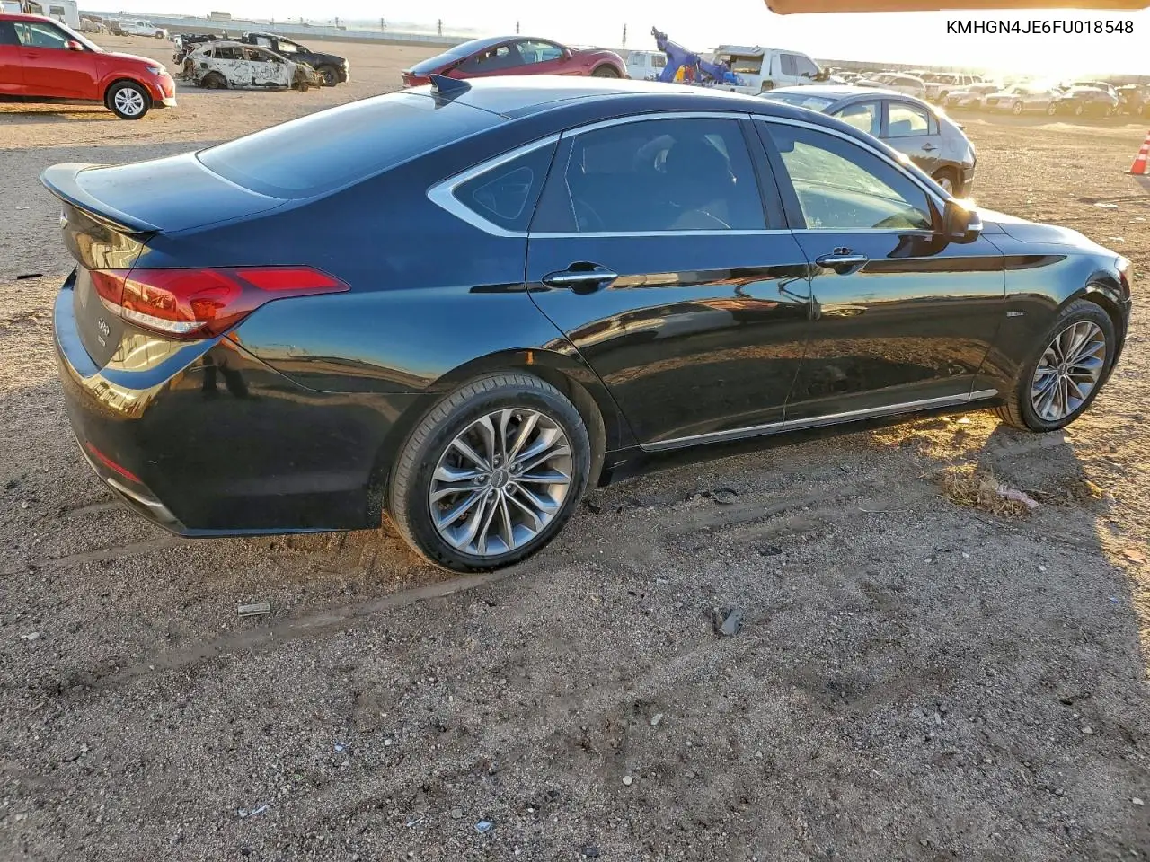KMHGN4JE6FU018548 2015 Hyundai Genesis 3.8L