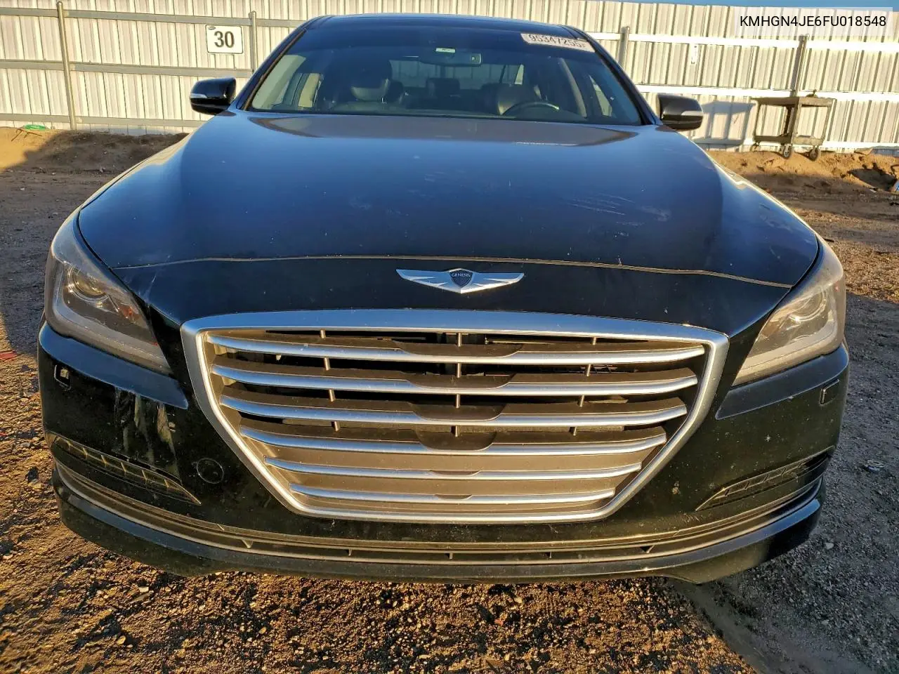 KMHGN4JE6FU018548 2015 Hyundai Genesis 3.8L