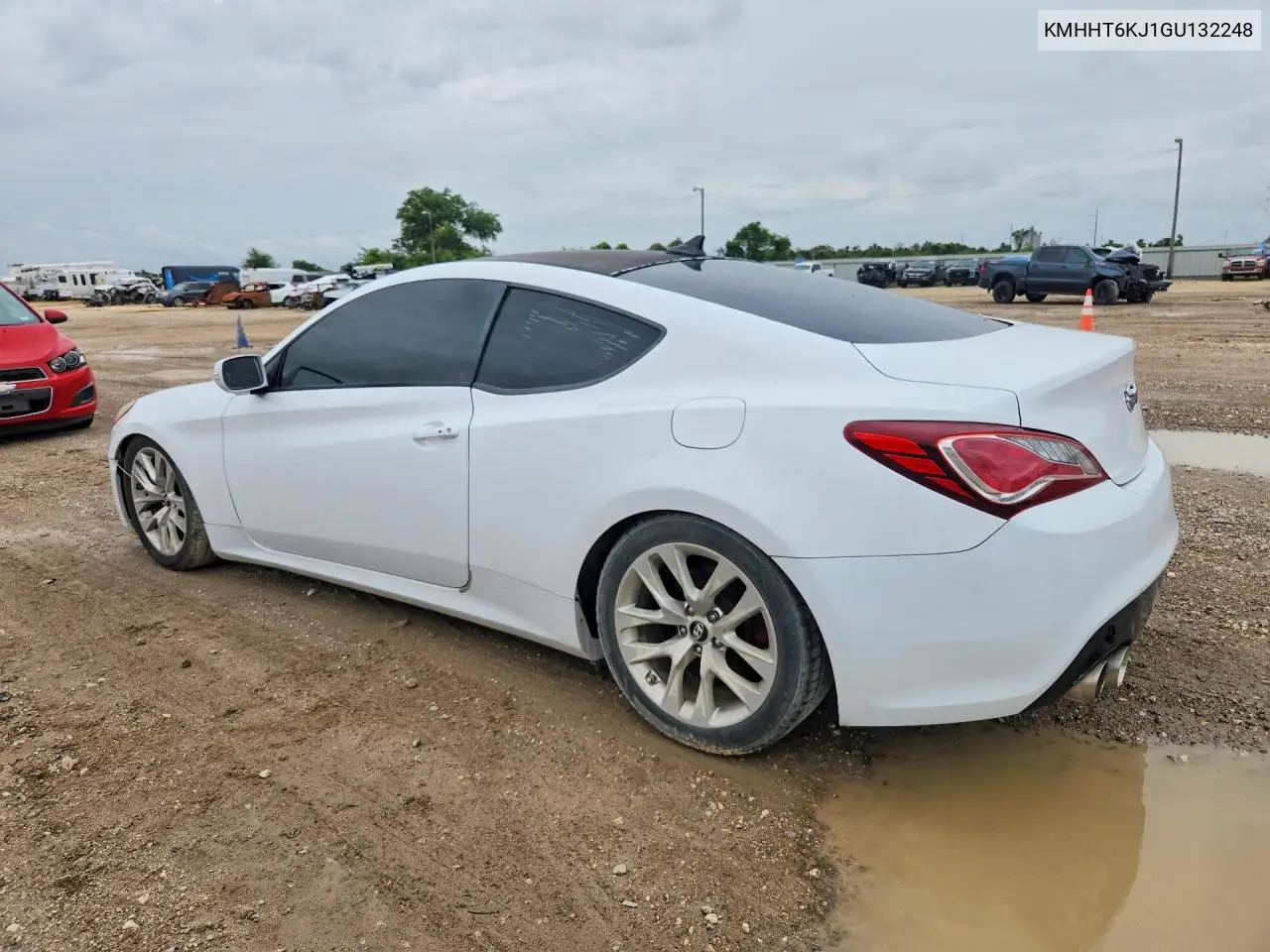 2016 Hyundai Genesis Coupe 3.8L VIN: KMHHT6KJ1GU132248 Lot: 53830586