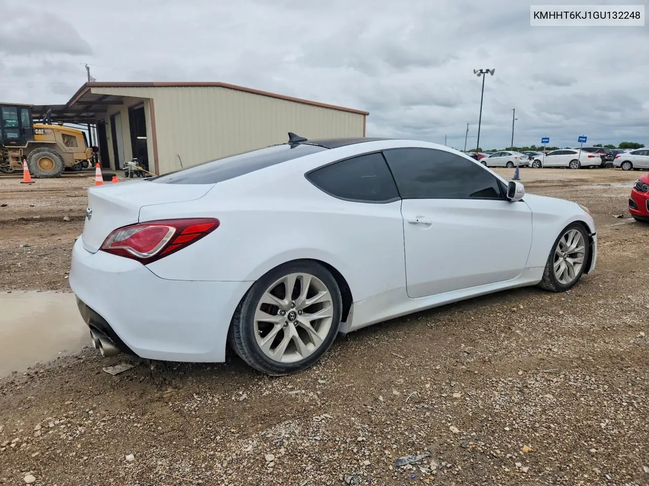 2016 Hyundai Genesis Coupe 3.8L VIN: KMHHT6KJ1GU132248 Lot: 53830586