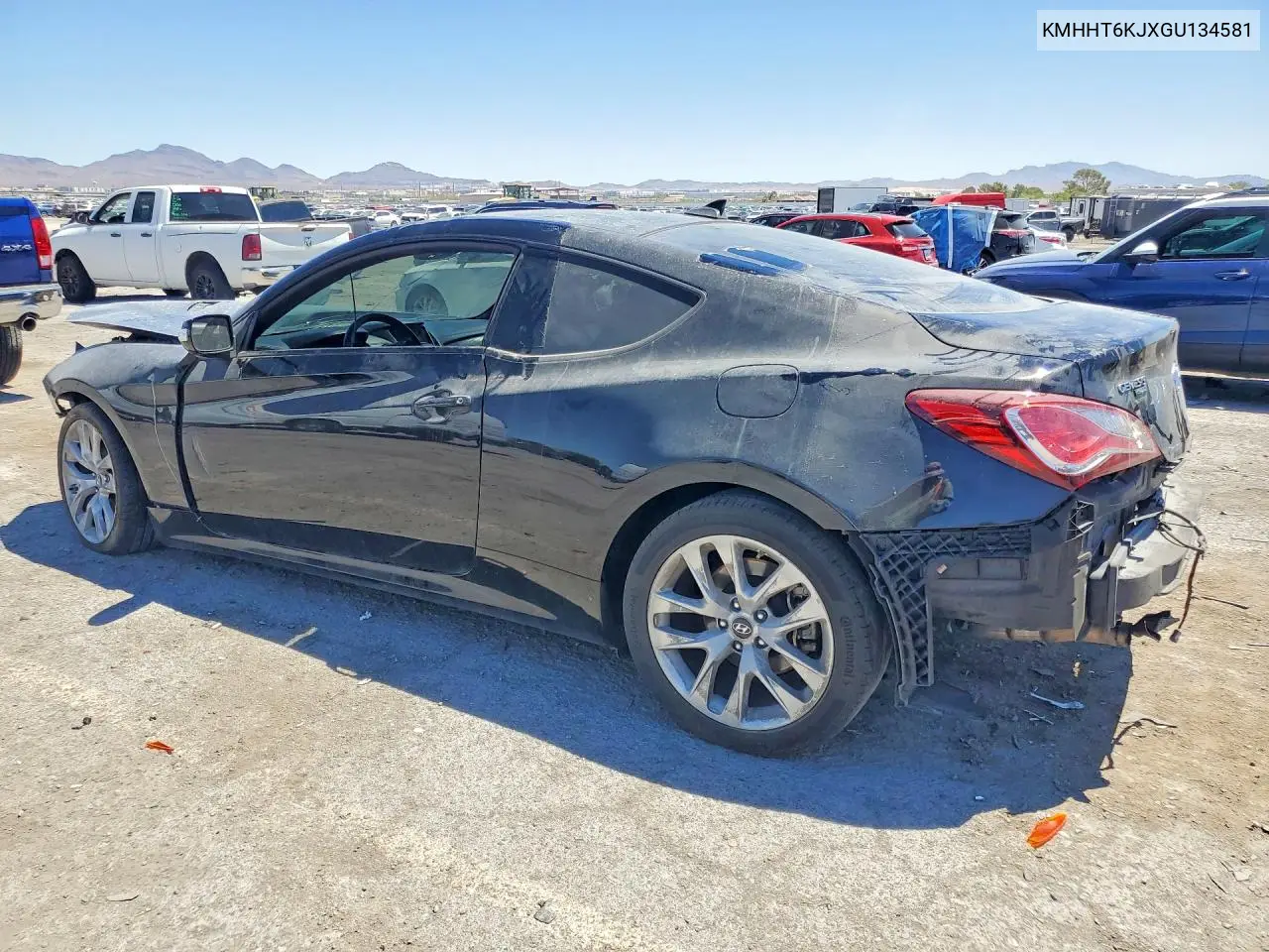 2016 Hyundai Genesis 3.8L VIN: KMHHT6KJXGU134581 Lot: 58313956