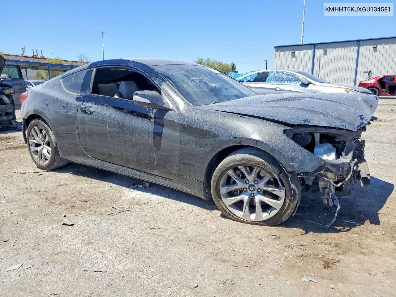 2016 Hyundai Genesis 3.8L VIN: KMHHT6KJXGU134581 Lot: 58313956