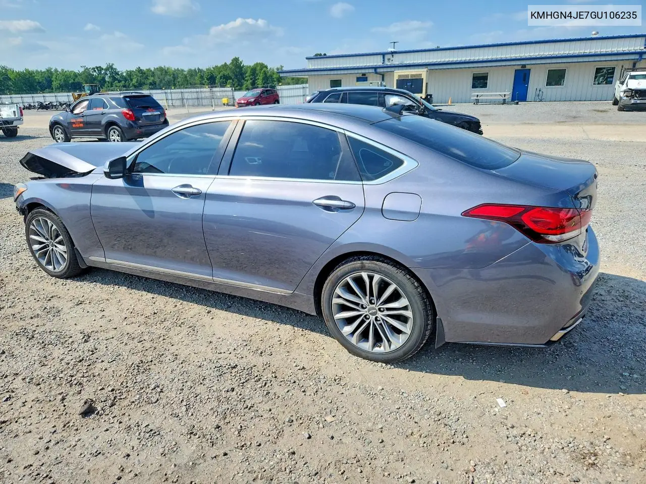 2016 Hyundai Genesis 3.8L VIN: KMHGN4JE7GU106235 Lot: 59272596