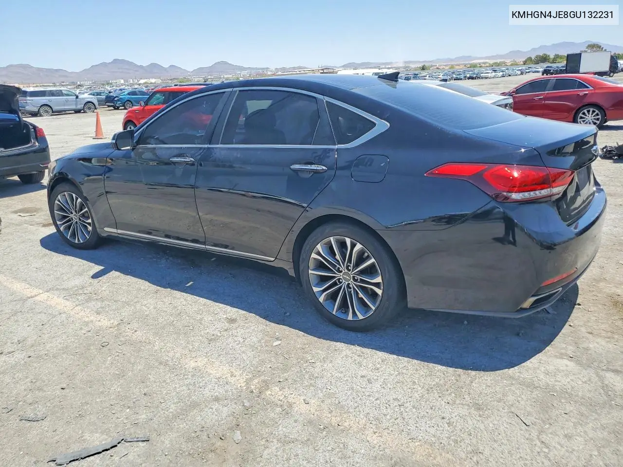 2016 Hyundai Genesis 3.8L VIN: KMHGN4JE8GU132231 Lot: 59356856