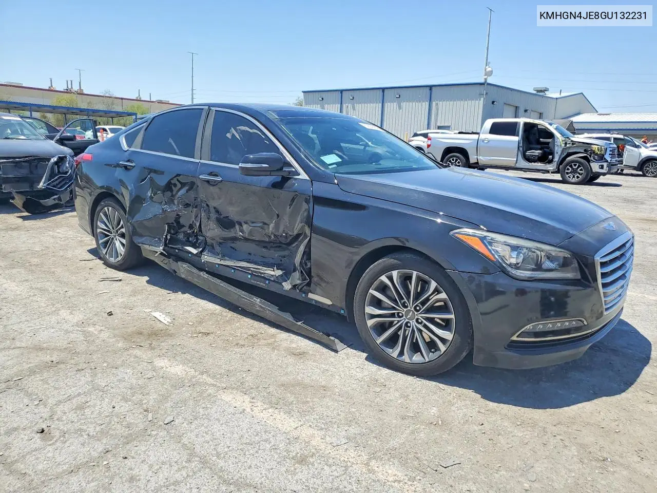 2016 Hyundai Genesis 3.8L VIN: KMHGN4JE8GU132231 Lot: 59356856