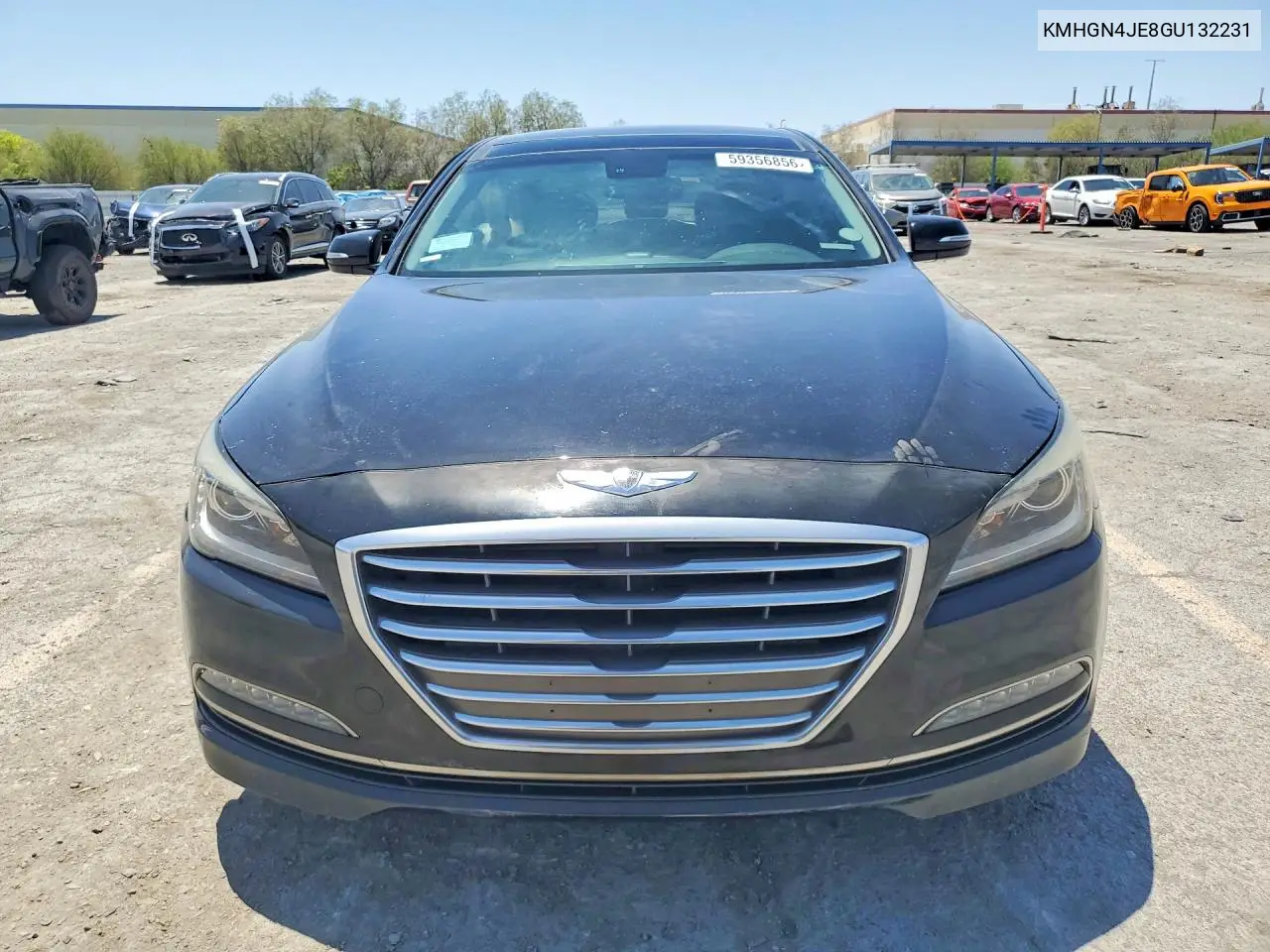 2016 Hyundai Genesis 3.8L VIN: KMHGN4JE8GU132231 Lot: 59356856