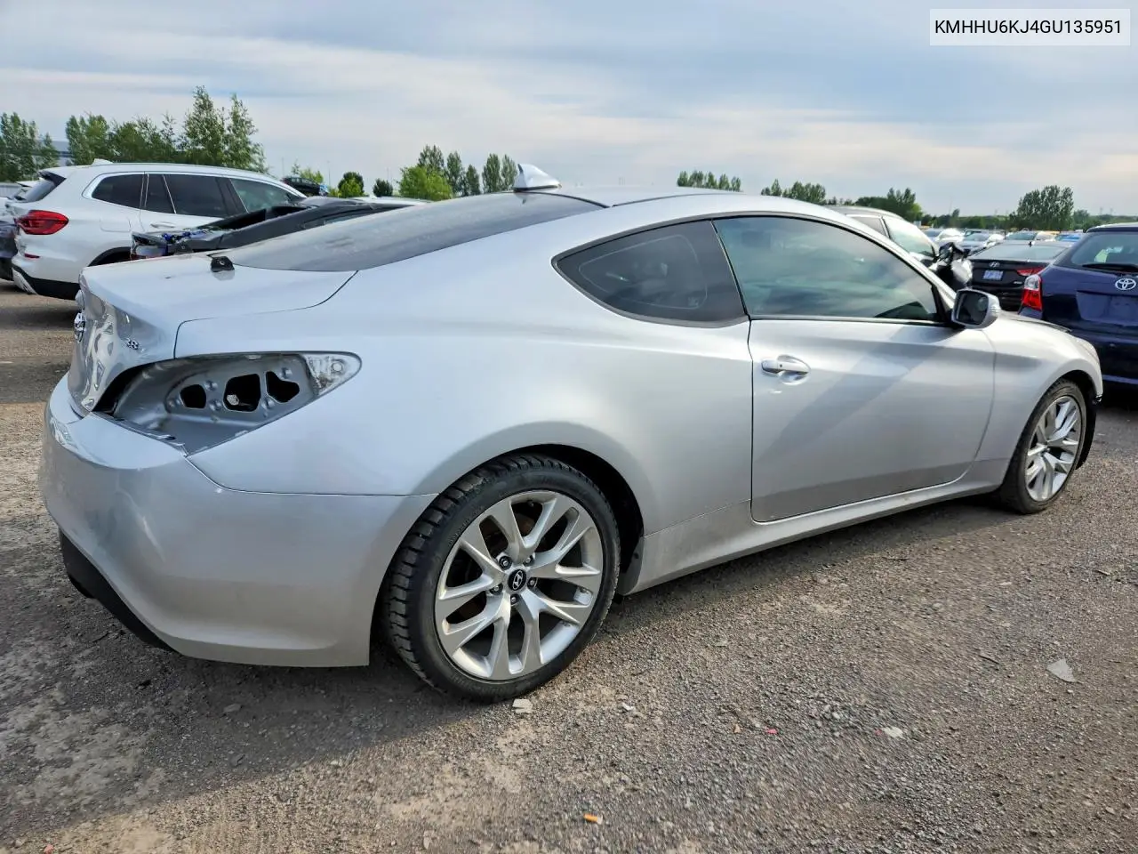 2016 Hyundai Genesis Coupe 3.8 R-Spec VIN: KMHHU6KJ4GU135951 Lot: 59362826