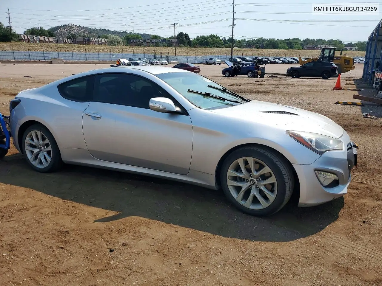 2016 Hyundai Genesis Coupe 3.8L VIN: KMHHT6KJ8GU134269 Lot: 59990296