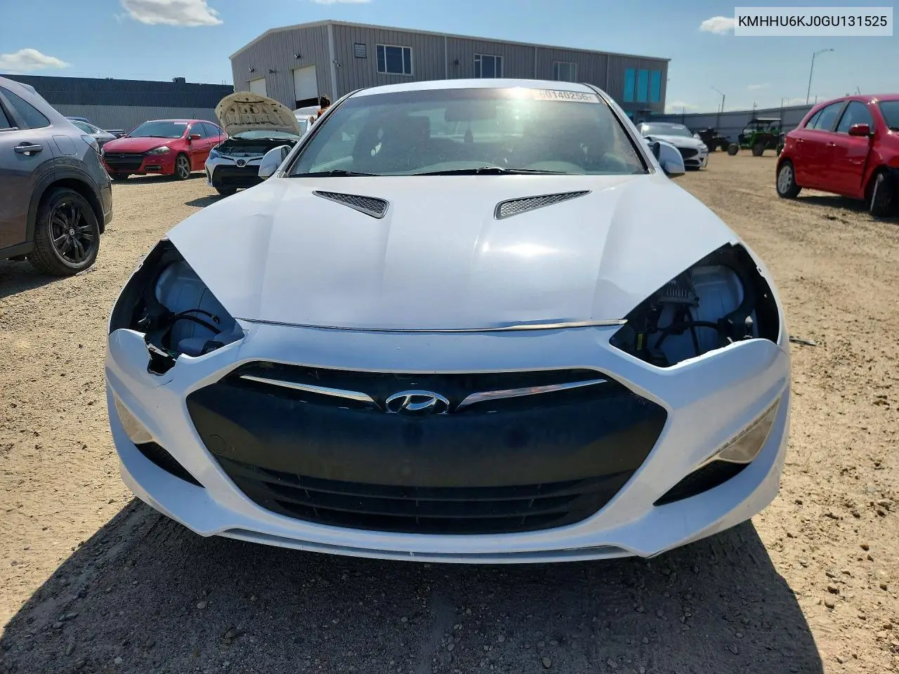 2016 Hyundai Genesis Coupe 3.8 R-Spec VIN: KMHHU6KJ0GU131525 Lot: 60140256