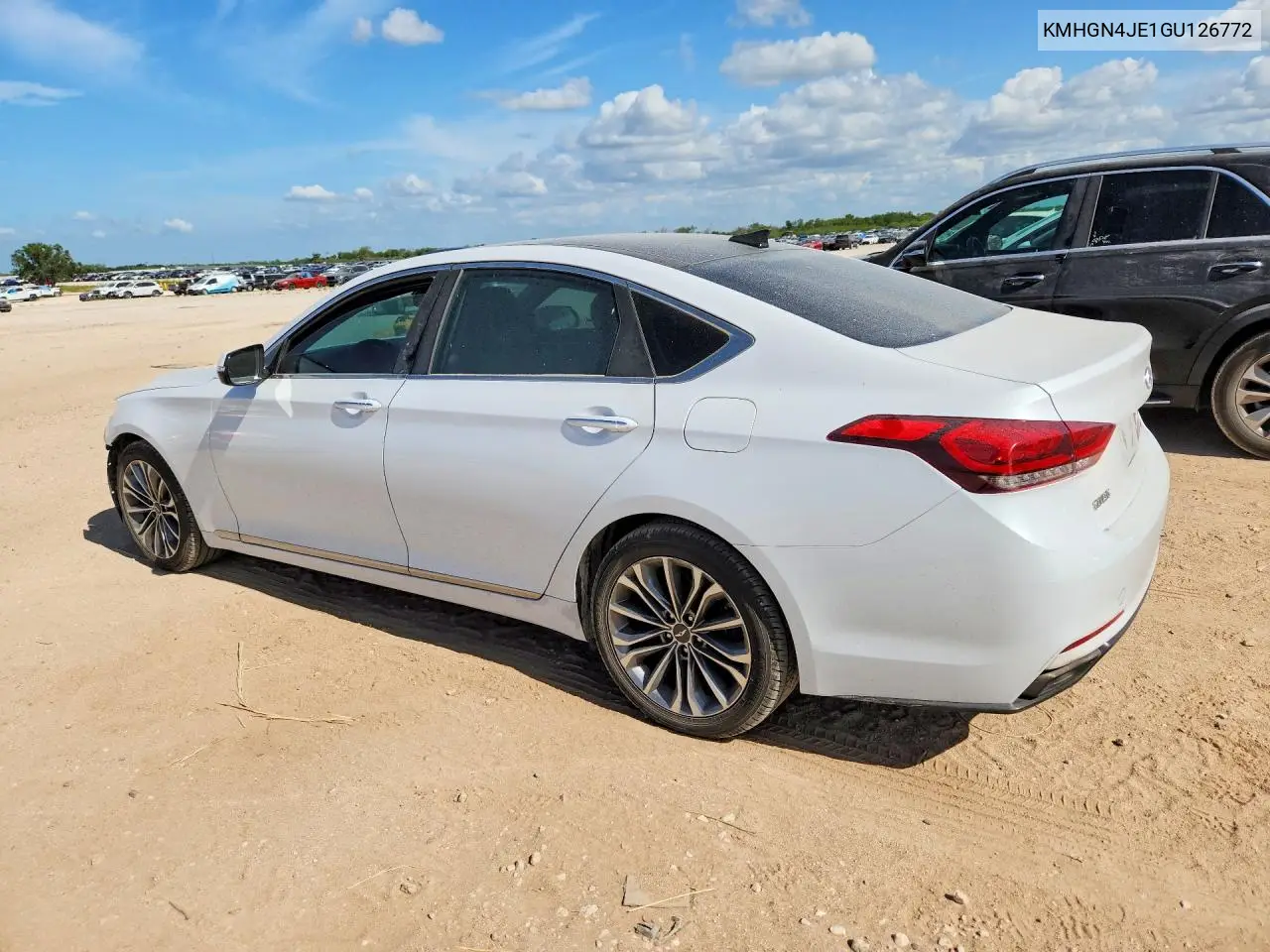 2016 Hyundai Genesis 3.8L VIN: KMHGN4JE1GU126772 Lot: 60253486