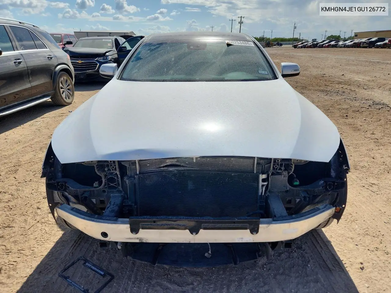 2016 Hyundai Genesis 3.8L VIN: KMHGN4JE1GU126772 Lot: 60253486