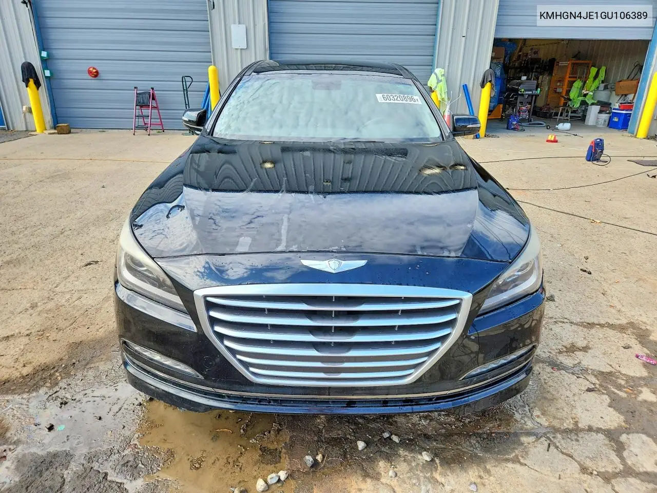 2016 Hyundai Genesis 3.8L VIN: KMHGN4JE1GU106389 Lot: 60320896