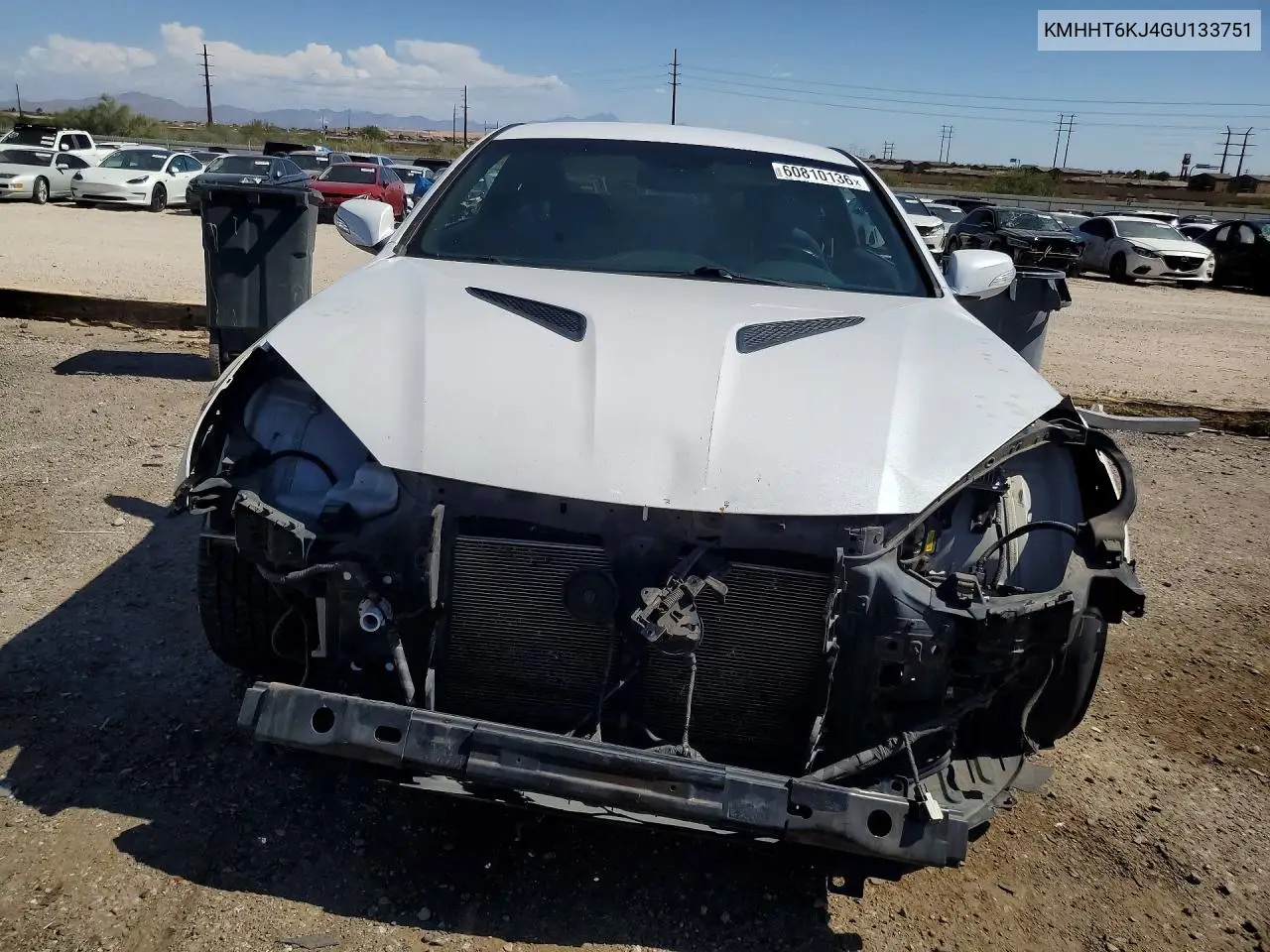 2016 Hyundai Genesis Coupe 3.8L VIN: KMHHT6KJ4GU133751 Lot: 60810136