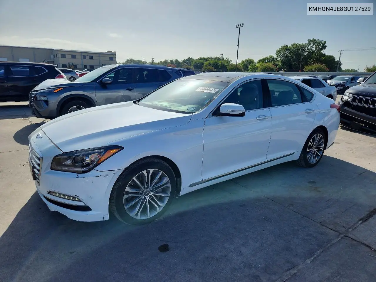 2016 Hyundai Genesis 3.8L VIN: KMHGN4JE8GU127529 Lot: 60984026