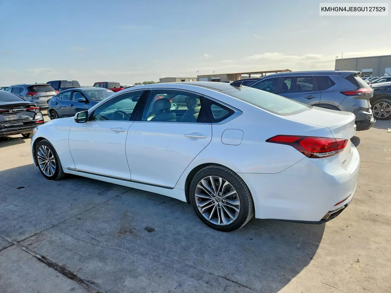 2016 Hyundai Genesis 3.8L VIN: KMHGN4JE8GU127529 Lot: 60984026