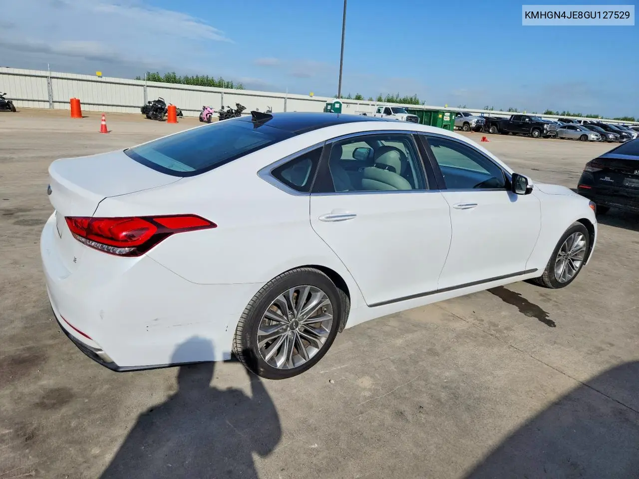 2016 Hyundai Genesis 3.8L VIN: KMHGN4JE8GU127529 Lot: 60984026