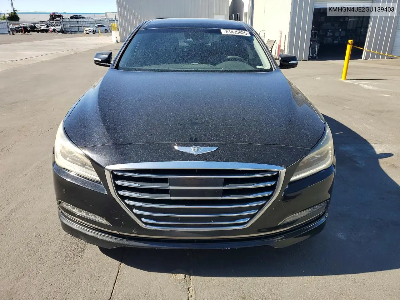 2016 Hyundai Genesis 3.8L VIN: KMHGN4JE2GU139403 Lot: 61435406