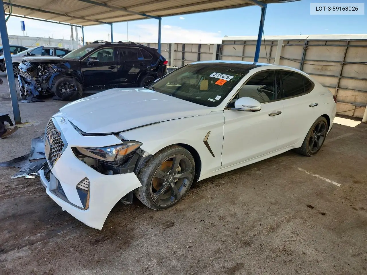 2019 Hyundai Genesis VIN: KMTG44LA8KU022078 Lot: 59163026