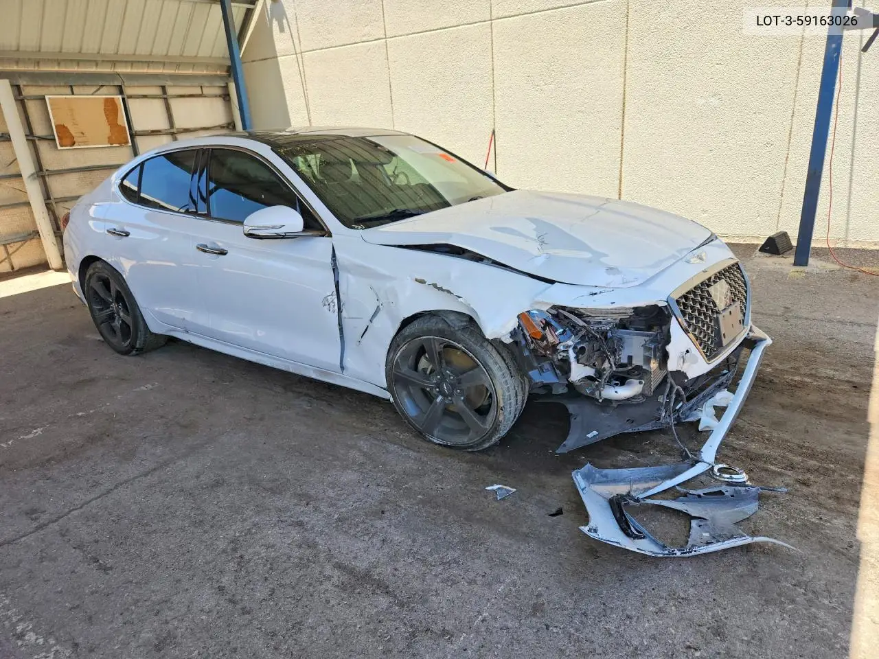 2019 Hyundai Genesis VIN: KMTG44LA8KU022078 Lot: 59163026