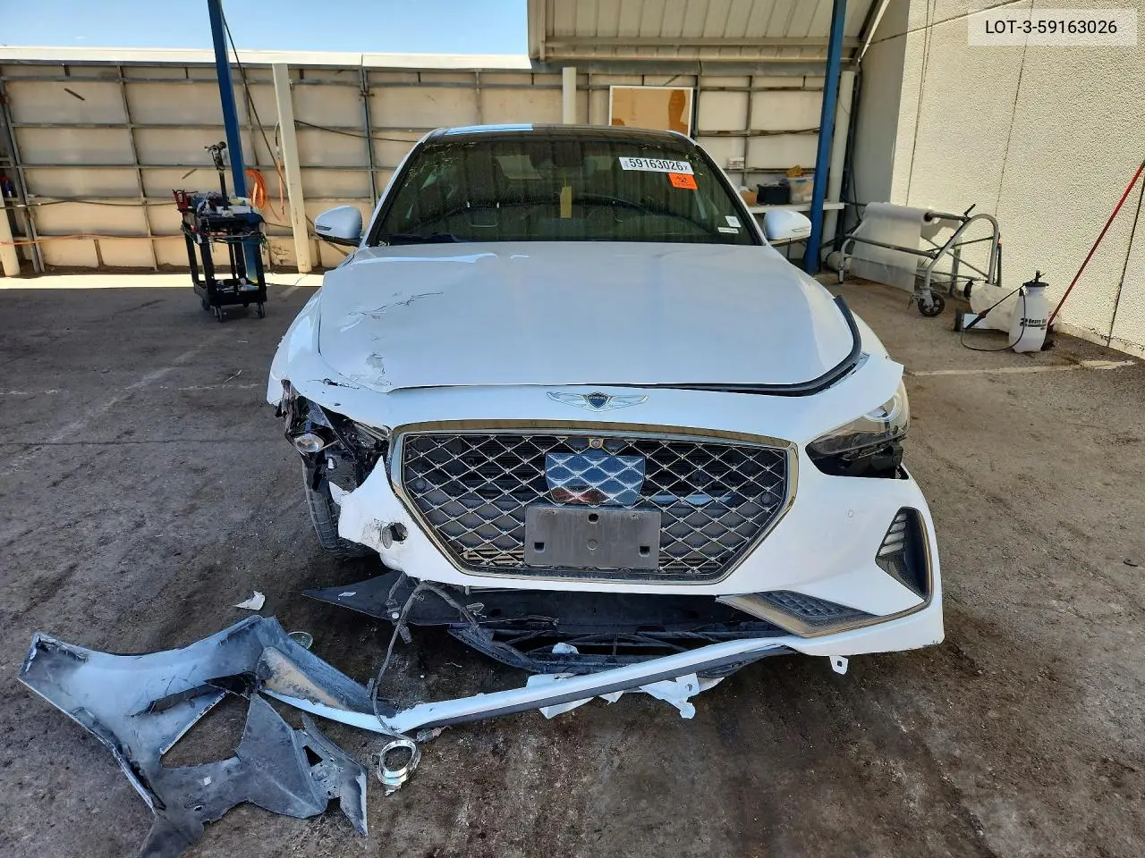 2019 Hyundai Genesis VIN: KMTG44LA8KU022078 Lot: 59163026