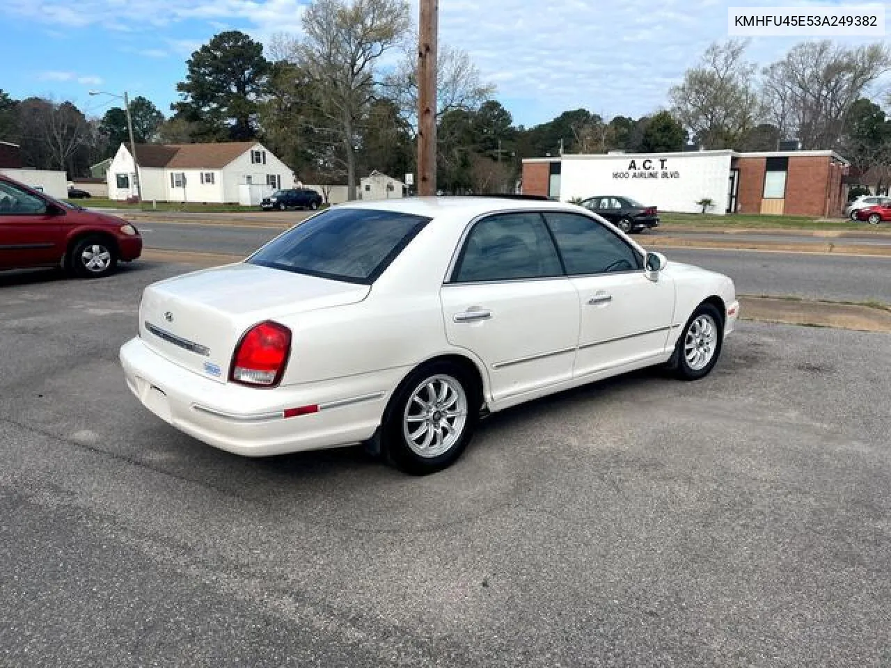 2003 Hyundai Xg 350 VIN: KMHFU45E53A249382 Lot: 51732322