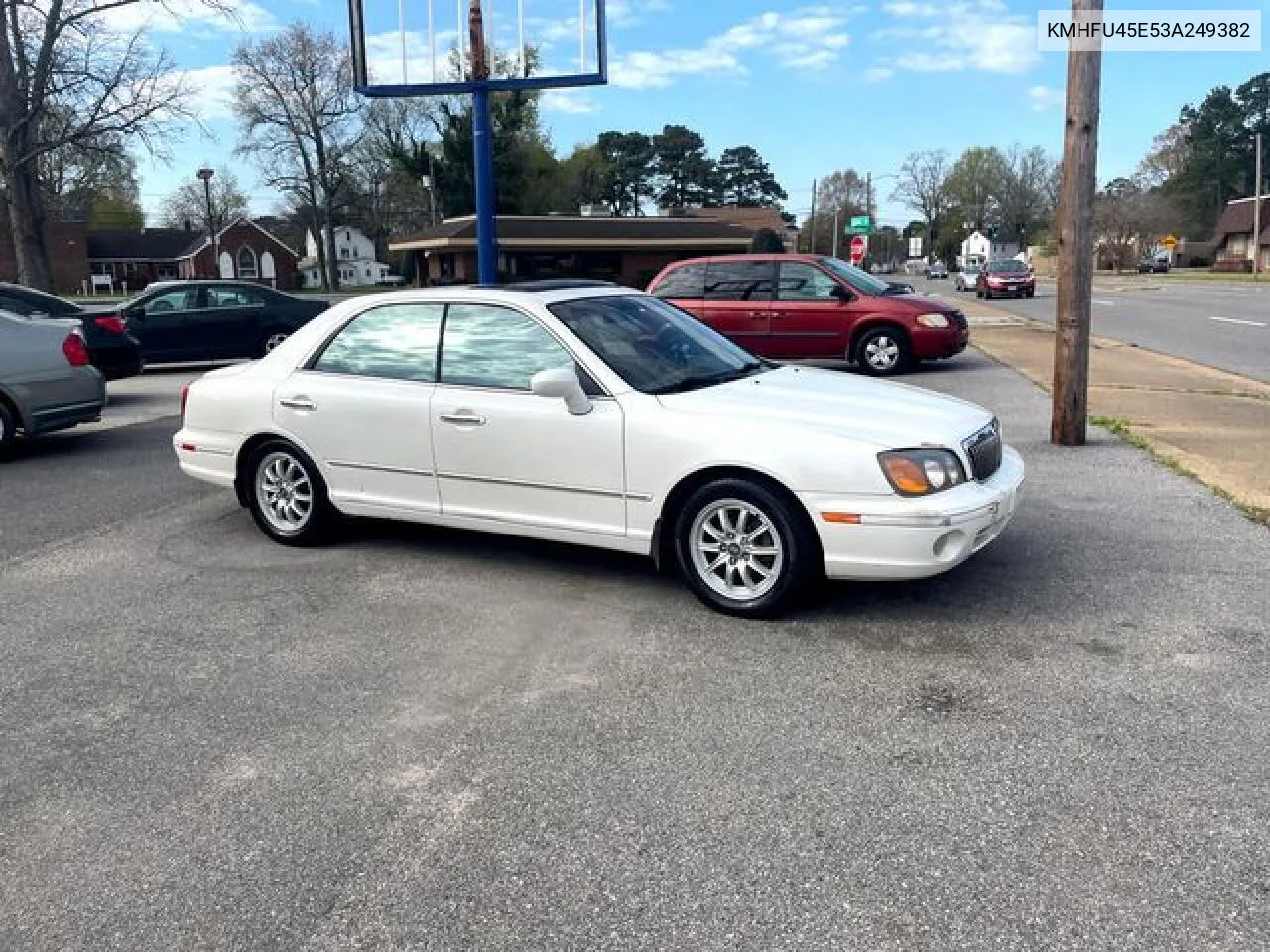 2003 Hyundai Xg 350 VIN: KMHFU45E53A249382 Lot: 51732322