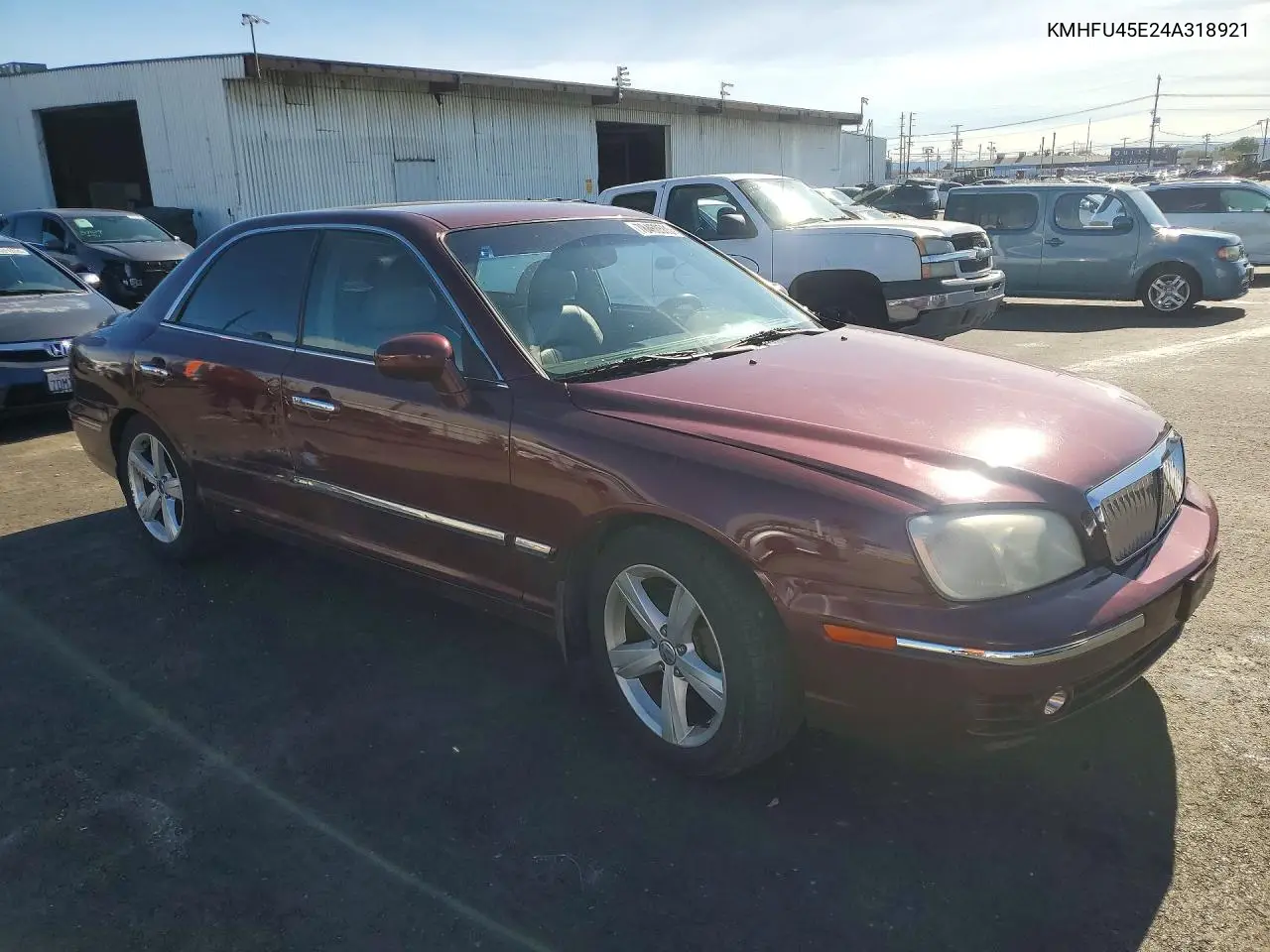 2004 Hyundai Xg 350 VIN: KMHFU45E24A318921 Lot: 56186416