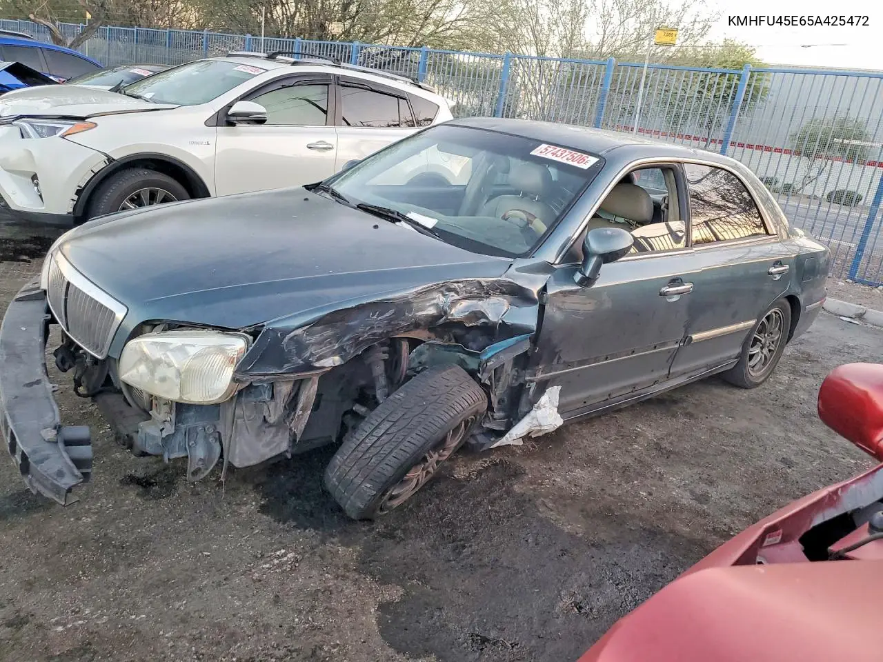 2005 Hyundai Xg 350 VIN: KMHFU45E65A425472 Lot: 57437506