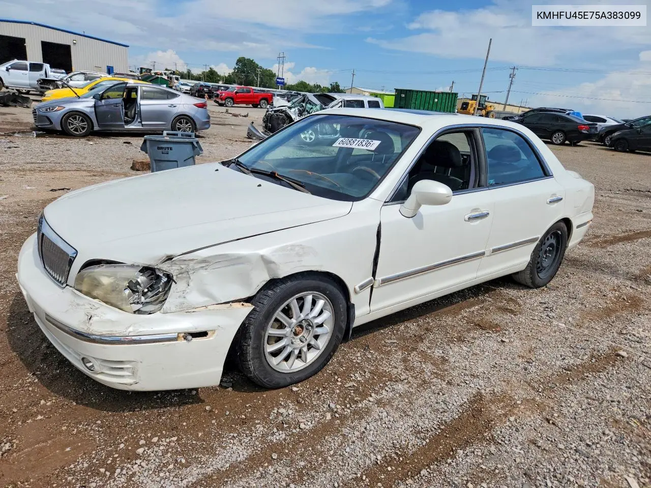 2005 Hyundai Xg 350 VIN: KMHFU45E75A383099 Lot: 60881836