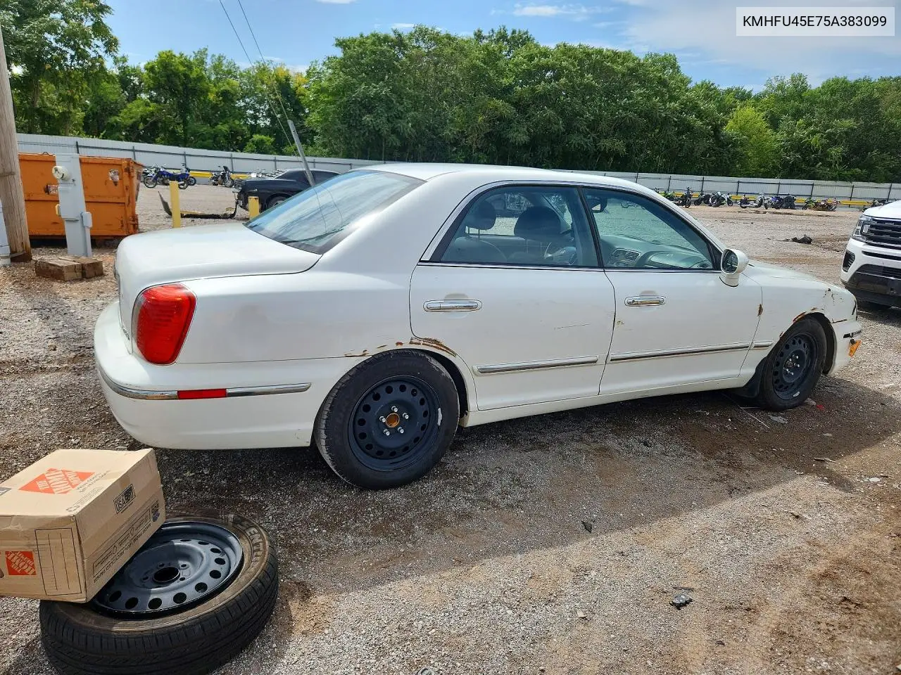 2005 Hyundai Xg 350 VIN: KMHFU45E75A383099 Lot: 60881836