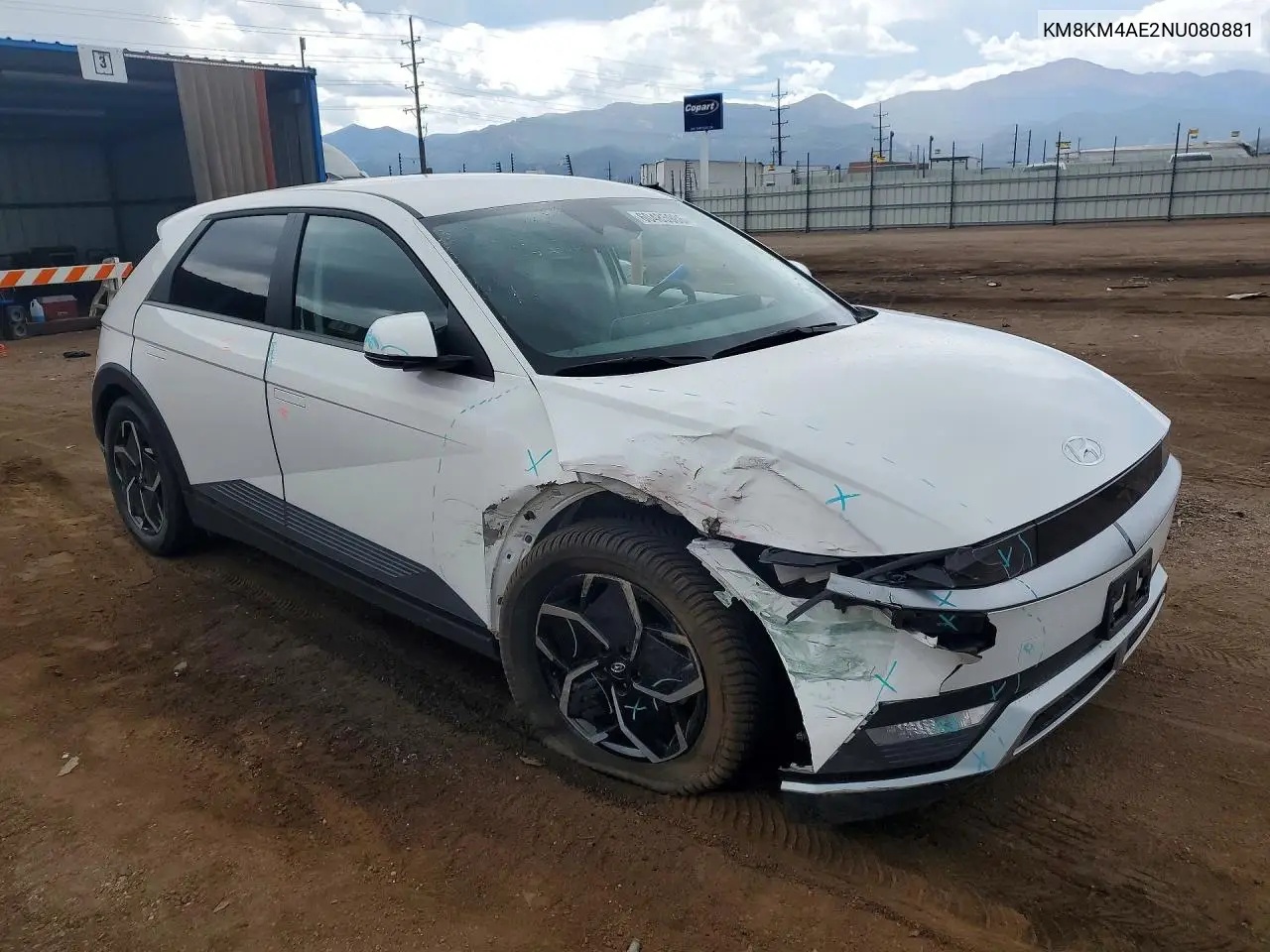2022 Hyundai Ioniq 5 Se VIN: KM8KM4AE2NU080881 Lot: 60485986