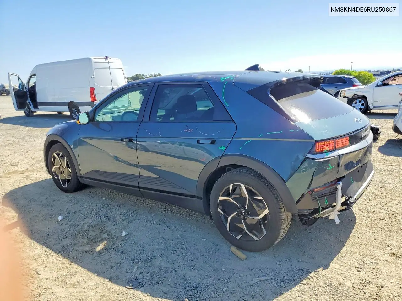 2024 Hyundai Ioniq 5 Sel VIN: KM8KN4DE6RU250867 Lot: 60889936