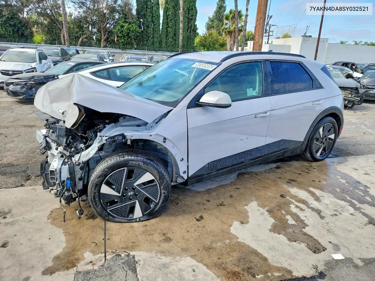 2025 Hyundai Ioniq 5 Sel VIN: 7YAKN4DA8SY032521 Lot: 56500906
