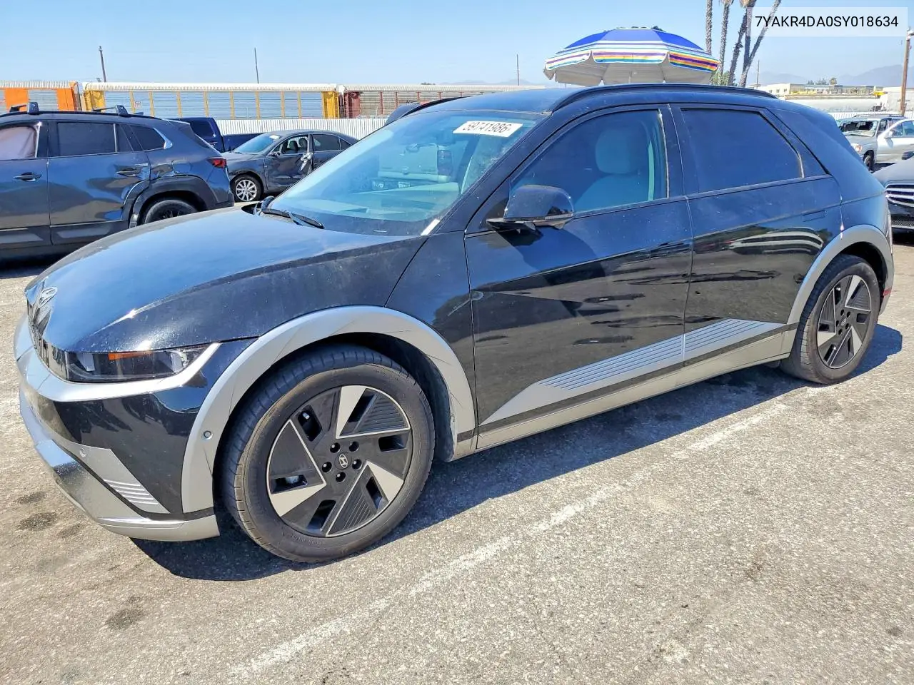 2025 Hyundai Ioniq 5 Limited VIN: 7YAKR4DA0SY018634 Lot: 59741986