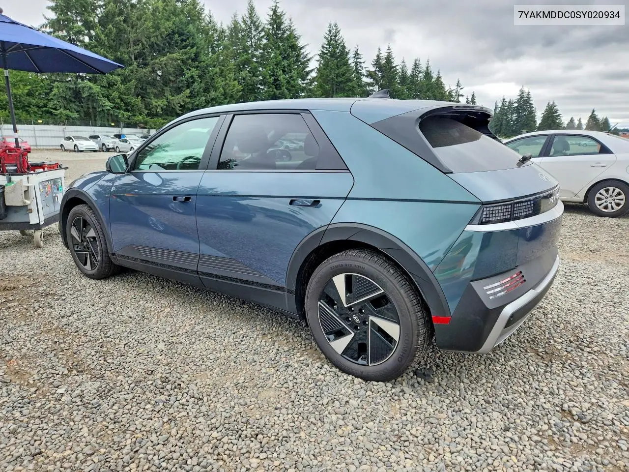 2025 Hyundai Ioniq 5 Se VIN: 7YAKMDDC0SY020934 Lot: 60450906