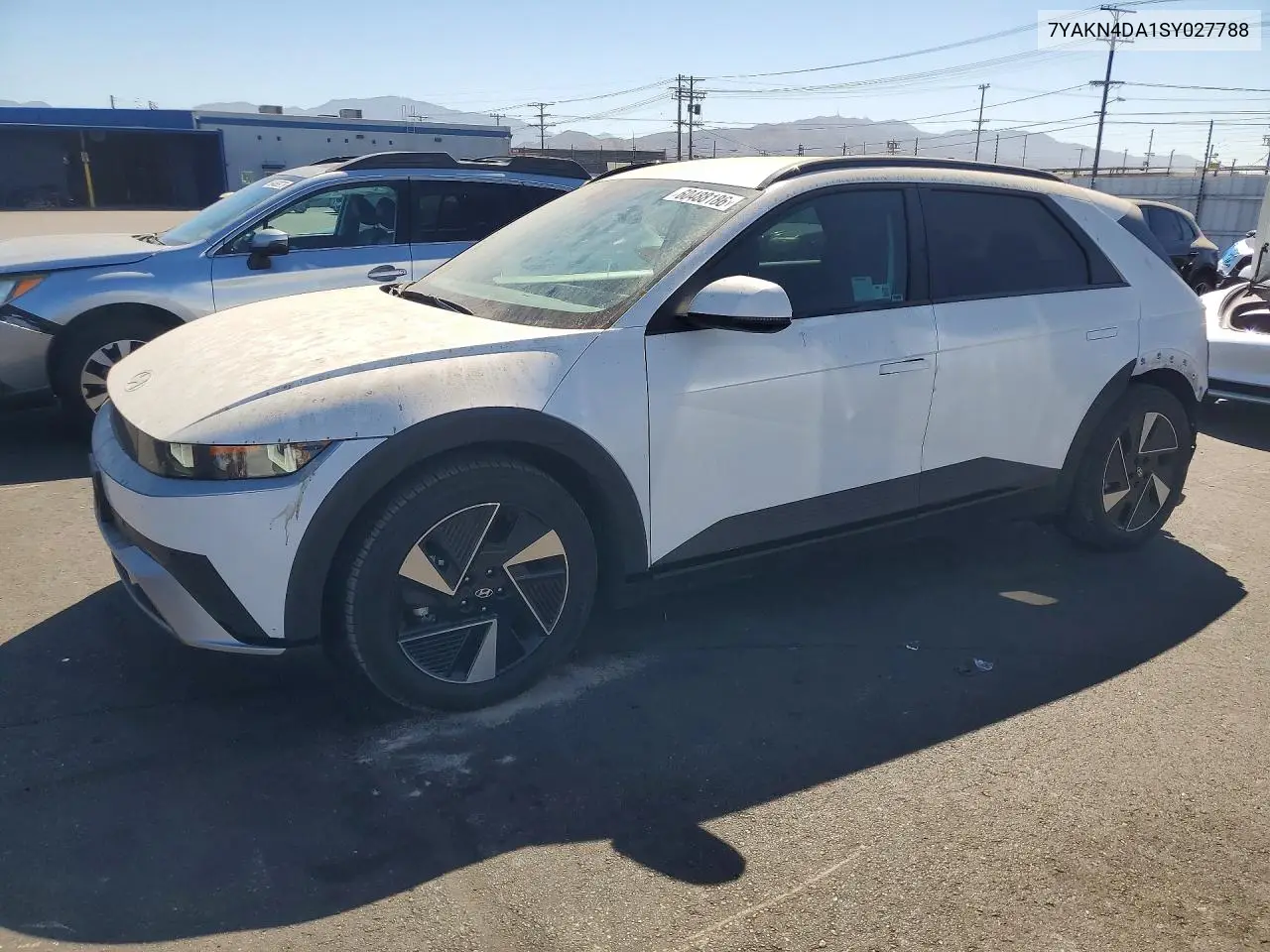 2025 Hyundai Ioniq 5 Sel VIN: 7YAKN4DA1SY027788 Lot: 60488186