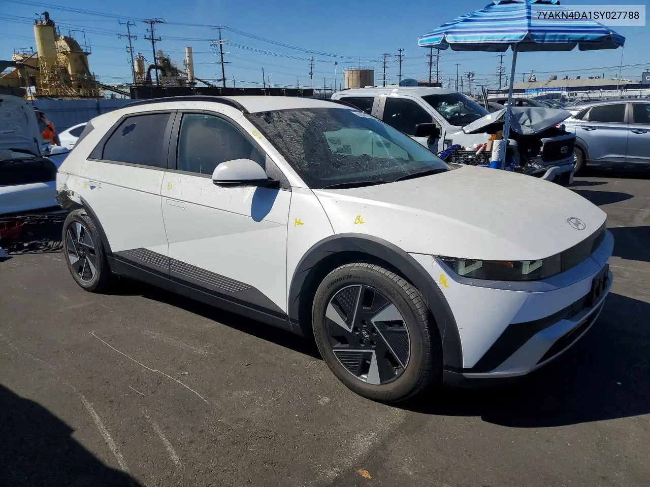 2025 Hyundai Ioniq 5 Sel VIN: 7YAKN4DA1SY027788 Lot: 60488186