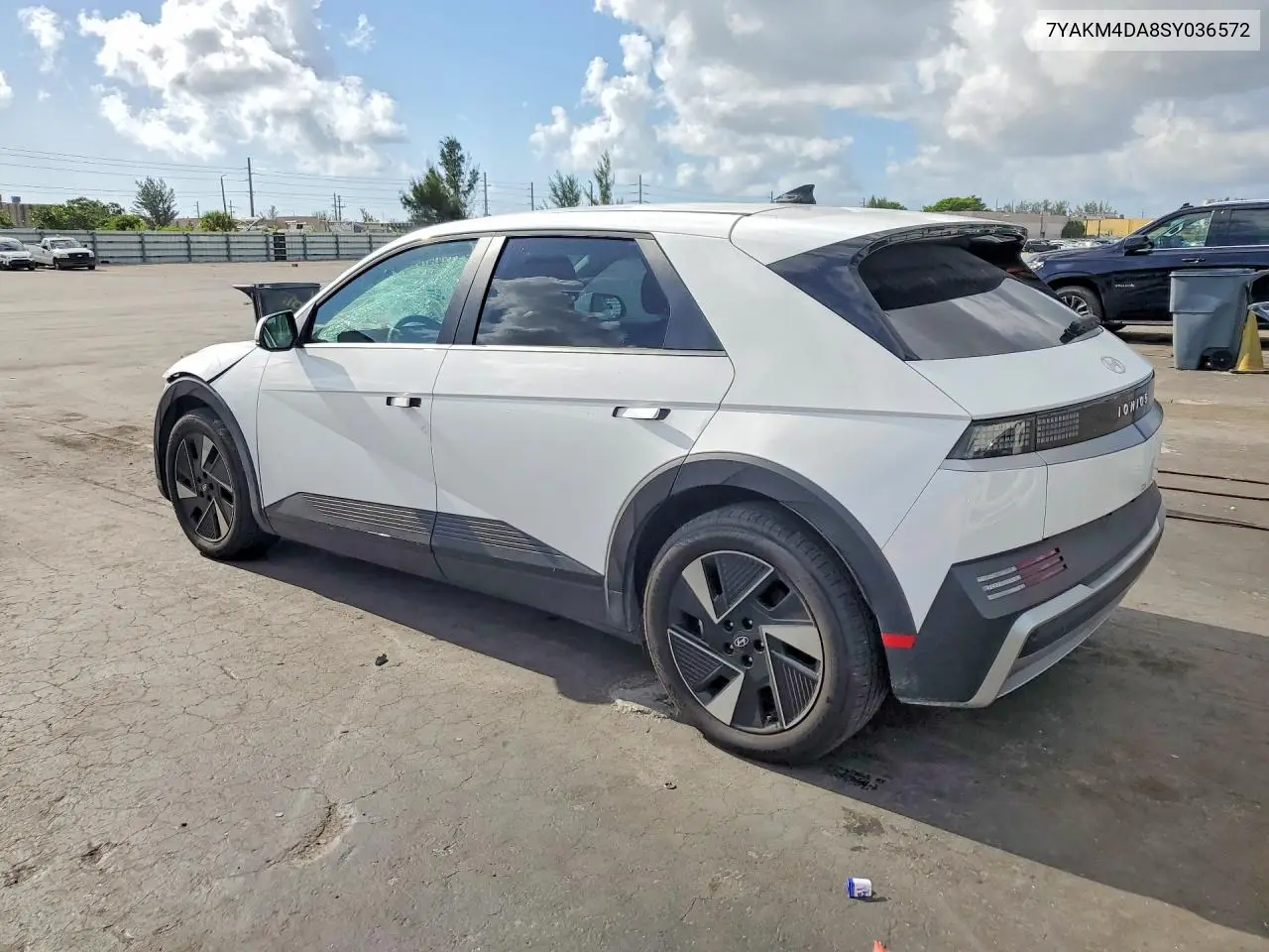 2025 Hyundai Ioniq 5 Se VIN: 7YAKM4DA8SY036572 Lot: 61872606